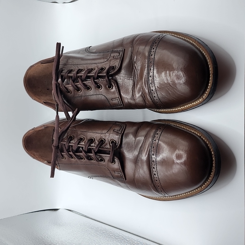 Stacy-Adams brown leather derby size 9.5 shoes